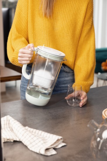 Szűrőedény, 60. évfordulós kiadás, üvegből készült, 2,5 l, Maxtra PRO (lightgreen) - BRITA