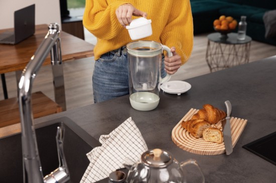 Szűrőedény, 60. évfordulós kiadás, üvegből készült, 2,5 l, Maxtra PRO (lightgreen) - BRITA