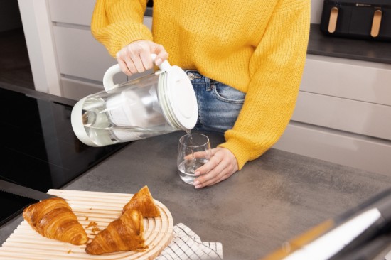 Szűrőedény, 60. évfordulós kiadás, üvegből készült, 2,5 l, Maxtra PRO (lightgreen) - BRITA