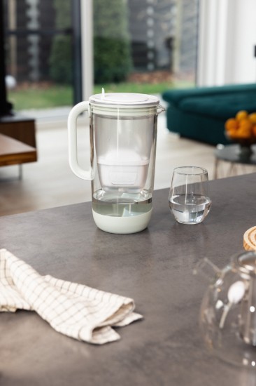 Szűrőedény, 60. évfordulós kiadás, üvegből készült, 2,5 l, Maxtra PRO (lightgreen) - BRITA