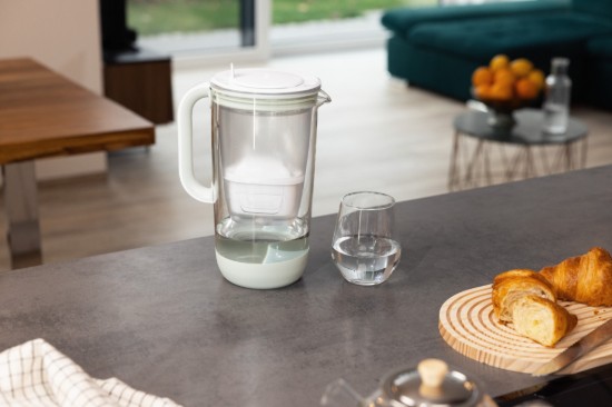 Szűrőedény, 60. évfordulós kiadás, üvegből készült, 2,5 l, Maxtra PRO (lightgreen) - BRITA