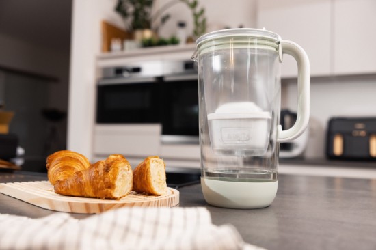 Szűrőedény, 60. évfordulós kiadás, üvegből készült, 2,5 l, Maxtra PRO (lightgreen) - BRITA