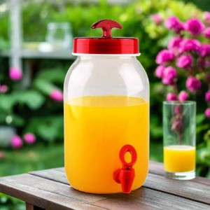 Italadagoló, csapos, üvegből készült, 3 literes - Anilar