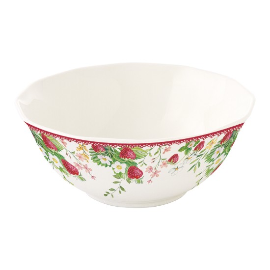 Porcelán tál, 16 cm, "Jardin des Fraises" - Easy Life
