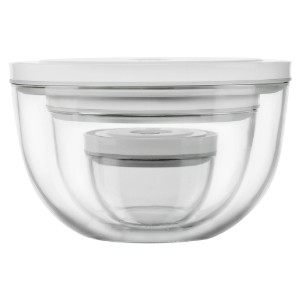 3 darabos üveg vákuumtál készlet, "FRESH & SAVE" - Zwilling