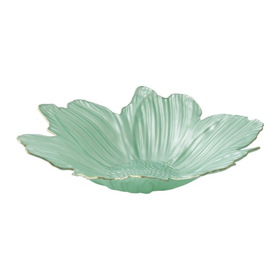 Virág alakú tál, üvegből készült, 30 cm, "Spring Glass" - Easy Life