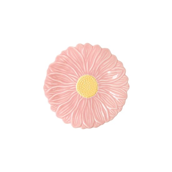 Porcelán tányér, 16 cm, "Daisy Pink" - Easy Life