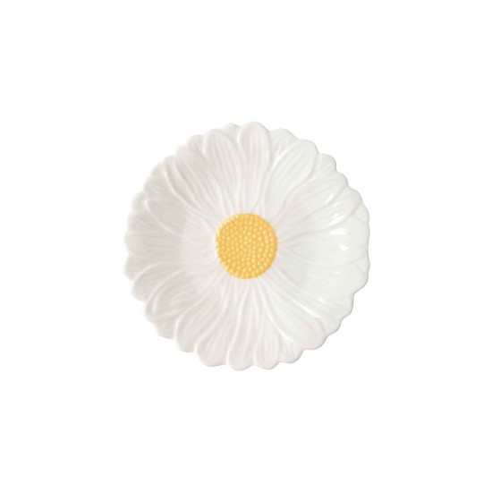 Porcelántányér, 16 cm, "Daisy White" - Easy Life