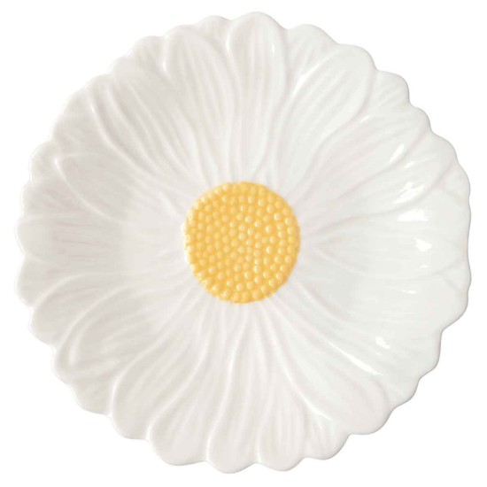 Porcelántányér, 16 cm, "Daisy White" - Easy Life
