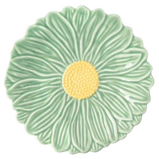 Porcelántányér, 16 cm, "Daisy Green" - Easy Life