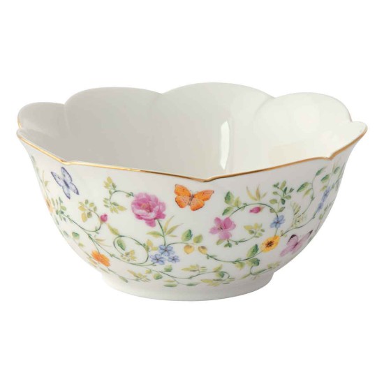 Porcelán, tál, 16 cm, "Dancing Butterflies" - Easy Life