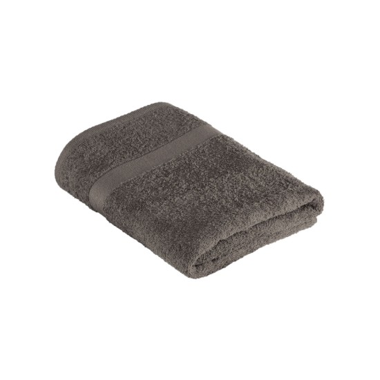 Fürdőlepedő, pamut, 70x140cm, "Riva", Grey - Tiseco