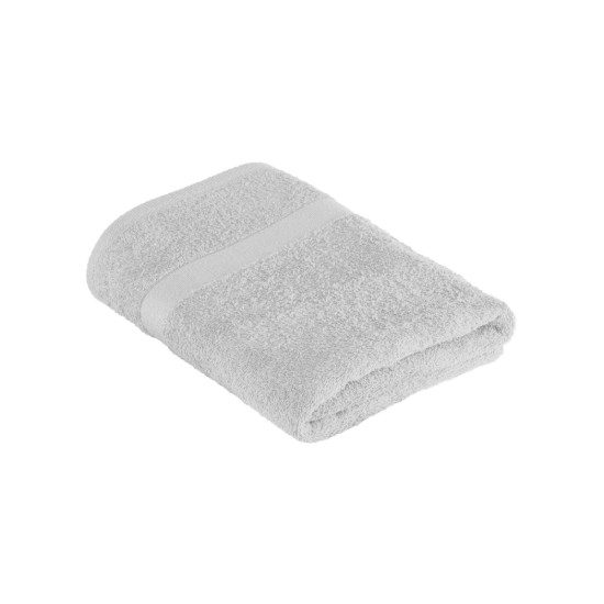 Fürdőlepedő, pamut, 70x140cm, "Riva", Cool Grey - Tiseco