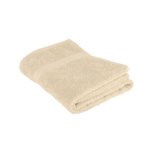 Fürdőtörlő, pamut, 100 x 150 cm, "Riva", Sand - Tiseco