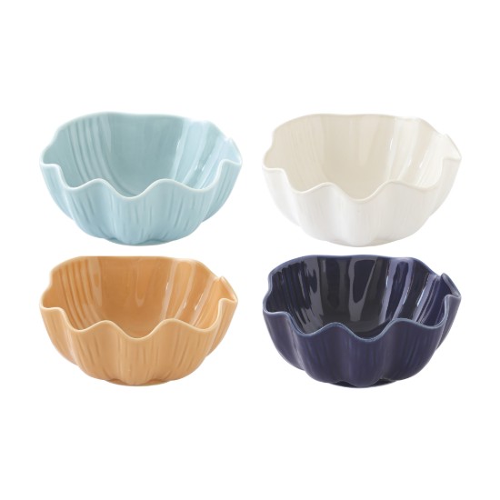 Tál, porcelán, 13 cm, "Coquillages" - Easy Life