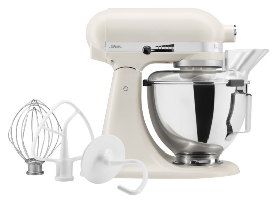 Álló mixer 4,3 literes tállal, Porcelain White - KitchenAid