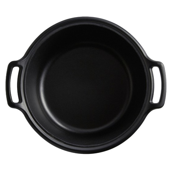 Kerámia Cocotte főzőedény, 33cm/6.5L, "Sublime +", White&Slate - Emile Henry