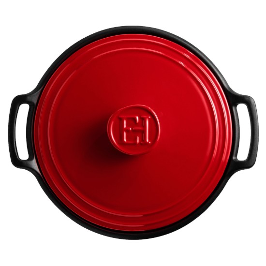 "Kegyes" rakott étel, kerámia, 33,5 cm / 4 L, "Sublime +", Burgundy - Emile Henry