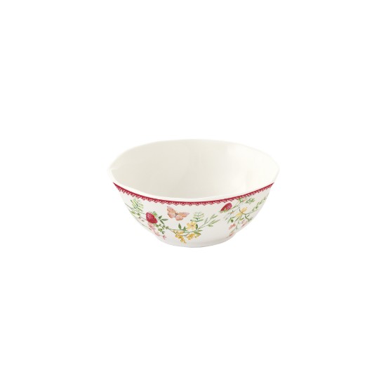 Tál, porcelán, 12 cm, "Jardin des Fraises" - Easy Life