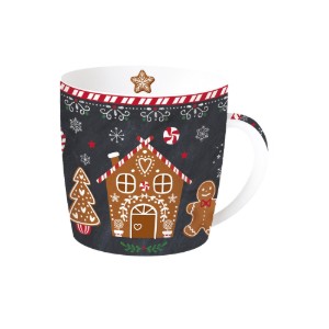 Porcelán bögre, 350 ml, "GINGERBREAD" - Nuova R2S márka