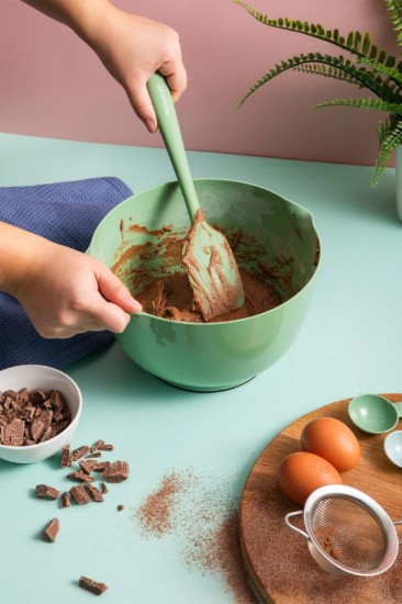 Szilikon spatula, 27 cm, zöld - Kitchen Craft