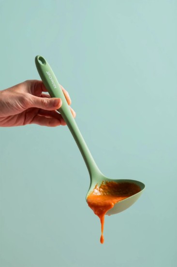 Szilikon merőkanál, 29 cm, zöld - Kitchen Craft