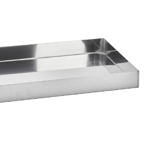 Négyszögletes forma, rozsdamentes acél, 53 x 32 GN 1/1 cm - "de Buyer" márka