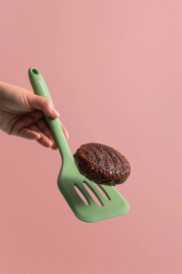 Főzőlapát, szilikon, 30 cm, zöld - Kitchen Craft