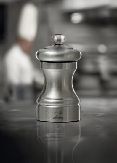 Sódaráló, 10 cm, rozsdamentes acél, "Bistro Chef Z", Stainless Steel - Peugeot