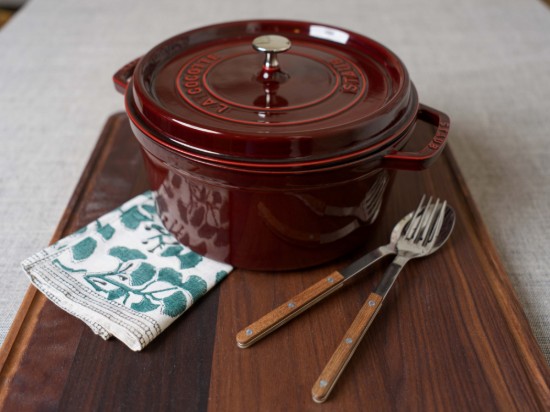 Cocotte főzőedény, öntöttvas, 28 cm/6.7L, Grenadine - Staub