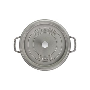 Öntöttvas Cocotte főzőedény, 24 cm/3,8 l, Graphite Grey - Staub