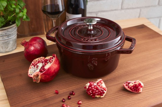 Staub - Cocotte fazék, öntöttvas, 24 cm/3,8L, Grenadine