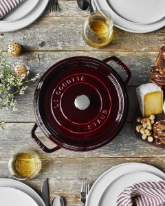 Staub - Cocotte fazék, öntöttvas, 24 cm/3,8L, Grenadine