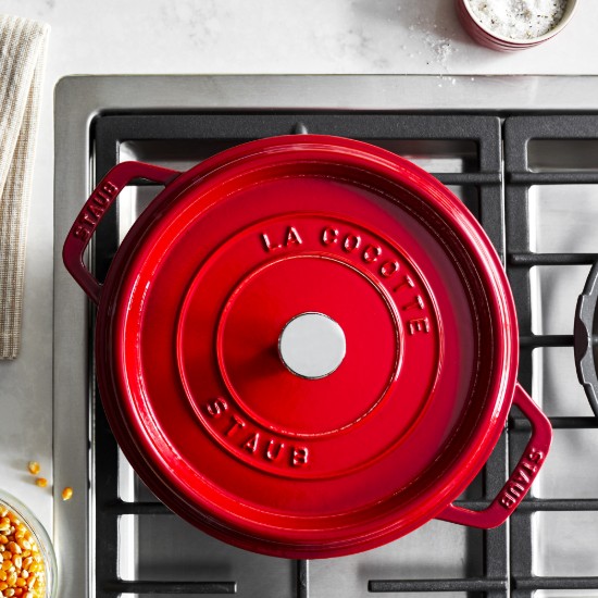 Öntöttvasból készült kókuszfőző edény 24 cm/3,8 l, Cherry - Staub
