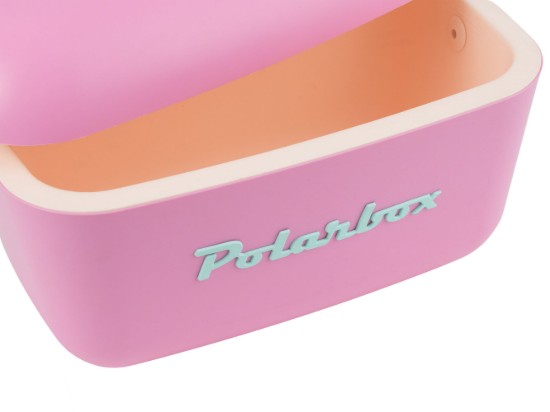 Hűtődoboz, 20L, "Pop", Bubblegum Pink - Cyan - Polarbox
