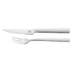 2 evőeszközből álló készlet steakhez, rozsdamentes acélhoz, "Dinner" - Zwilling
