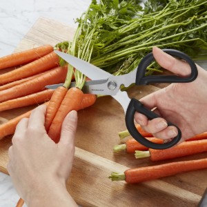 Többcélú olló, rozsdamentes acél, 23 cm, fekete - KitchenAid márka