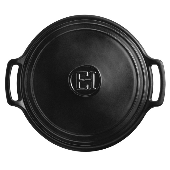 Braiser tepsi, kerámia, 33,5 cm/4 l, "Sublime +", Slate - Emile Henry
