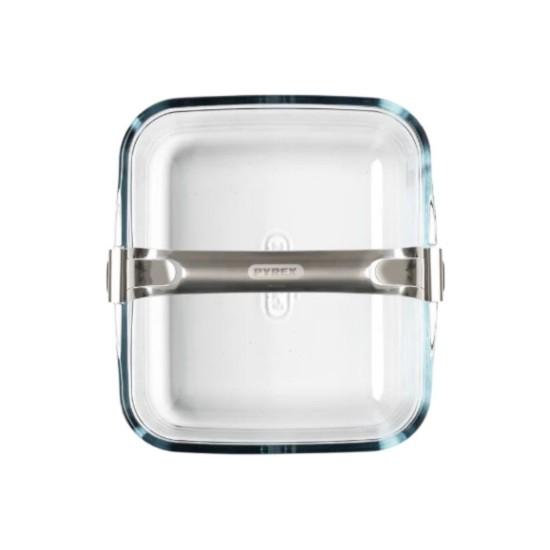 Airfryer tál, levehető fogantyúval, hőálló üveg, 20 x 18 cm / 2 L - Pyrex