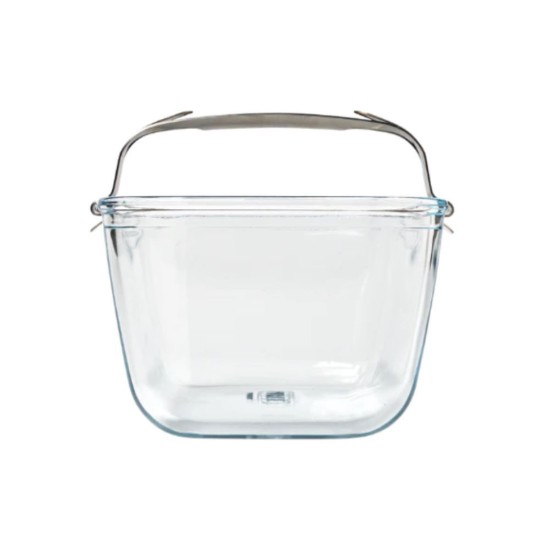 Airfryer tál, levehető fogantyúval, hőálló üveg, 20 x 14 cm / 1,5 L - Pyrex