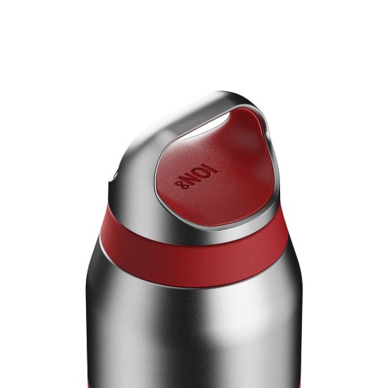 ROAM vízpalack, rozsdamentes acél, 485 ml, Red Fire - Ion8