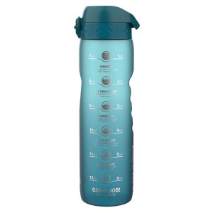 Times To Drink vizespalack, újrahasznosított, 1L, Teal&Blue - Ion8