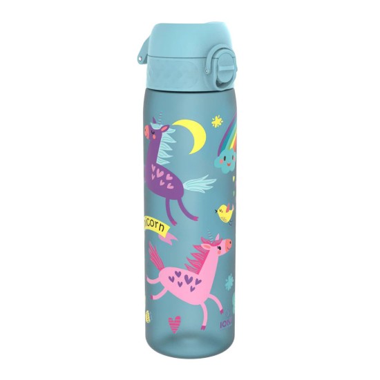 SLIM gyerek kulacs, recyclon, 500 ml, Blue Unicorns - Ion8
