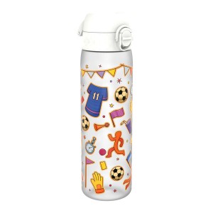 SLIM gyerek kulacs, recyclon, 500 ml, Football - Ion8