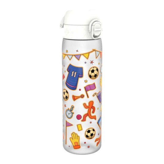 SLIM gyerek kulacs, recyclon, 500 ml, Football - Ion8