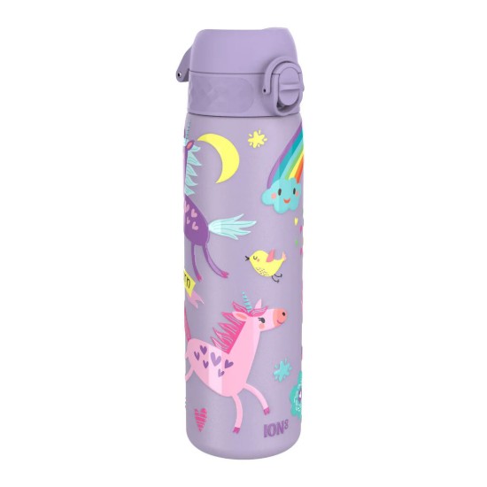 SLIM vizes palack, rozsdamentes acél, 500 ml, Unicorns Periwinkle - Ion8