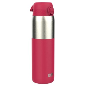 Vízpalack, rozsdamentes acél, 1,2 L, Viva Magenta - Ion8