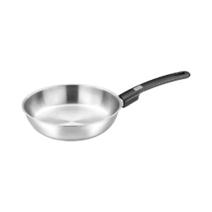 Serpenyő, rozsdamentes acél, 24 cm, "Elite" - Monix