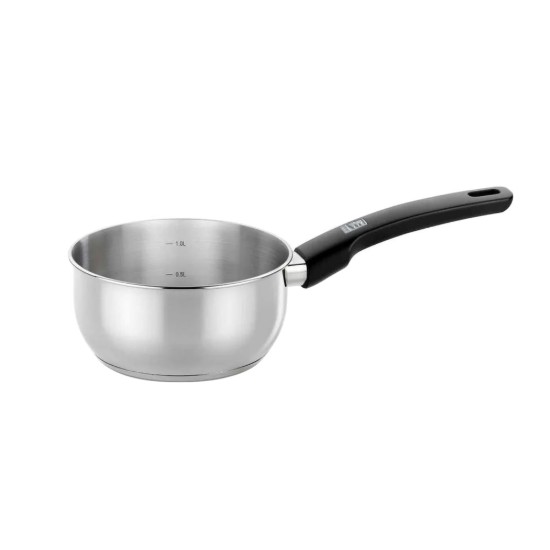 Szósból készült serpenyő, rozsdamentes acél, 16 cm / 1,5 L, "Elite" - Monix