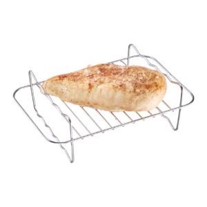 Légkeveréses fritőz állvány, 4 nyárssal, rozsdamentes acél - Westmark